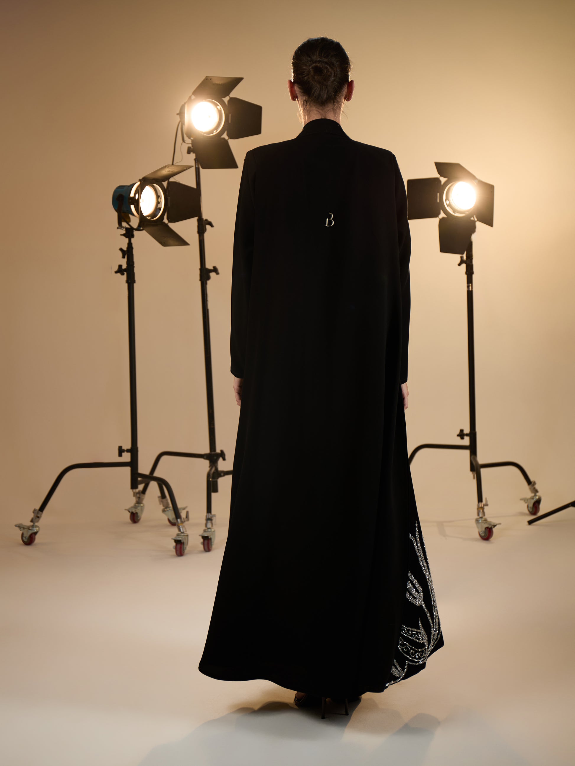 WEDDING ABAYA WITH DRESS