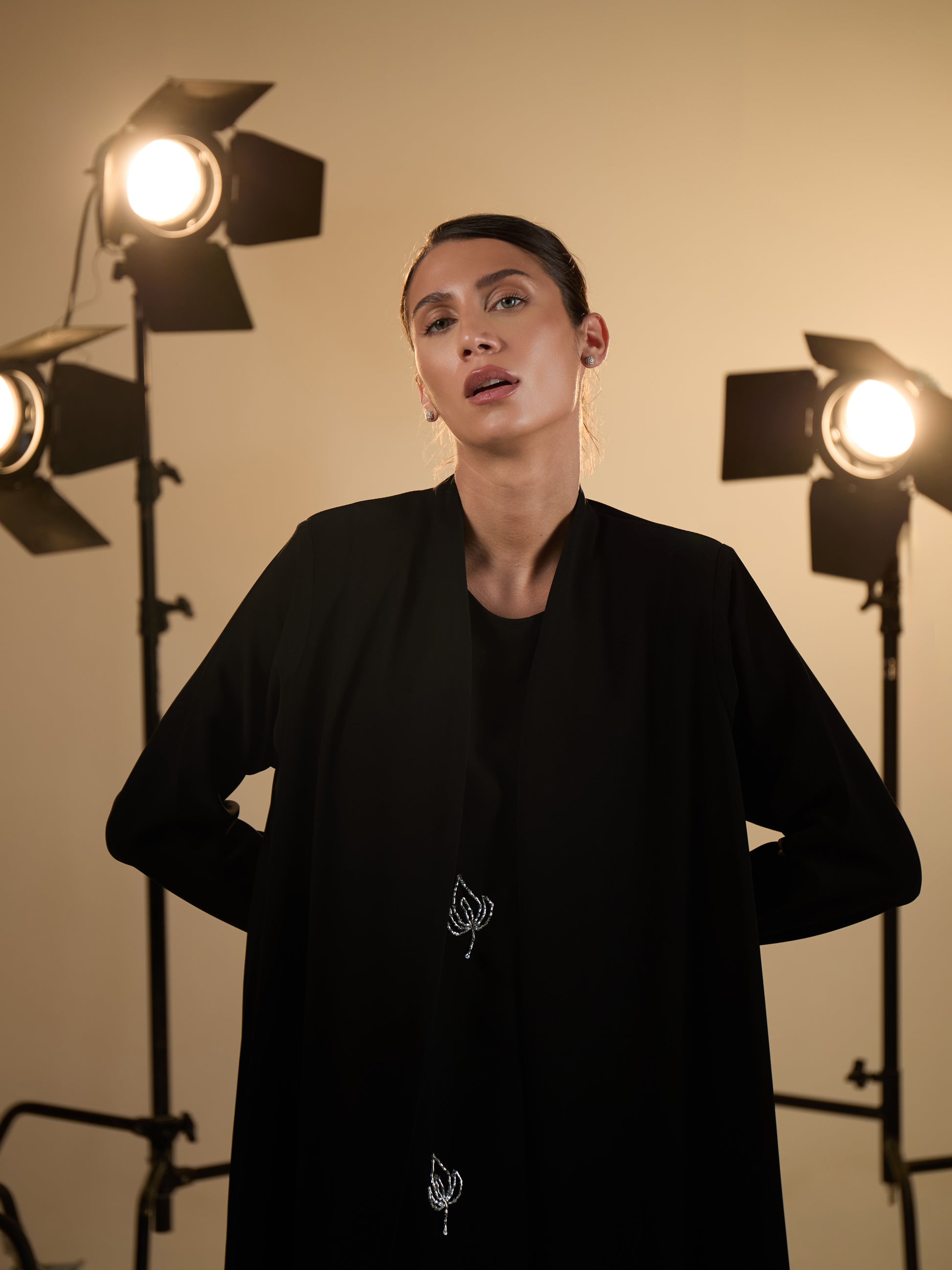 WEDDING ABAYA WITH DRESS