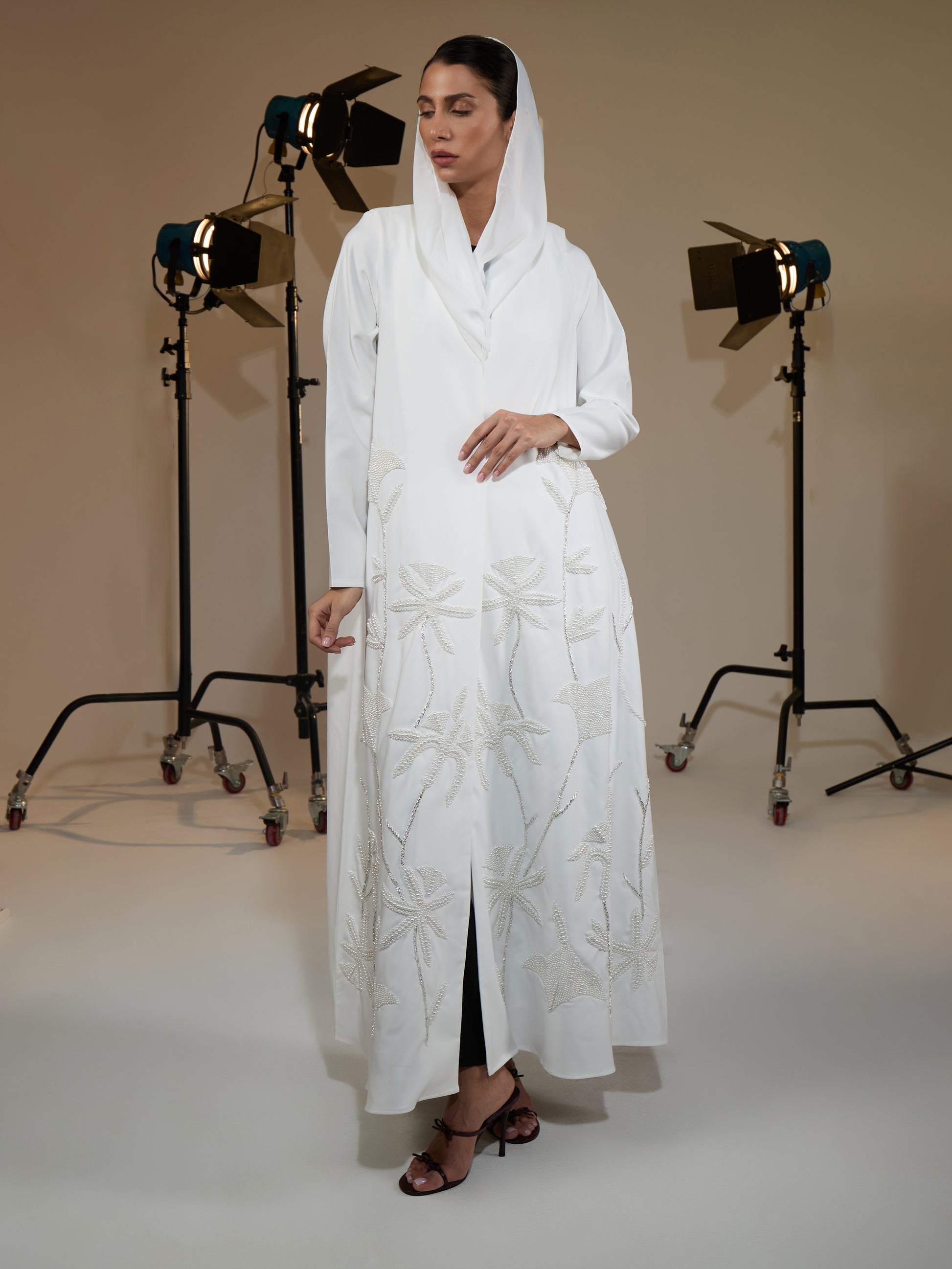 BRIDAL PEARL ABAYA