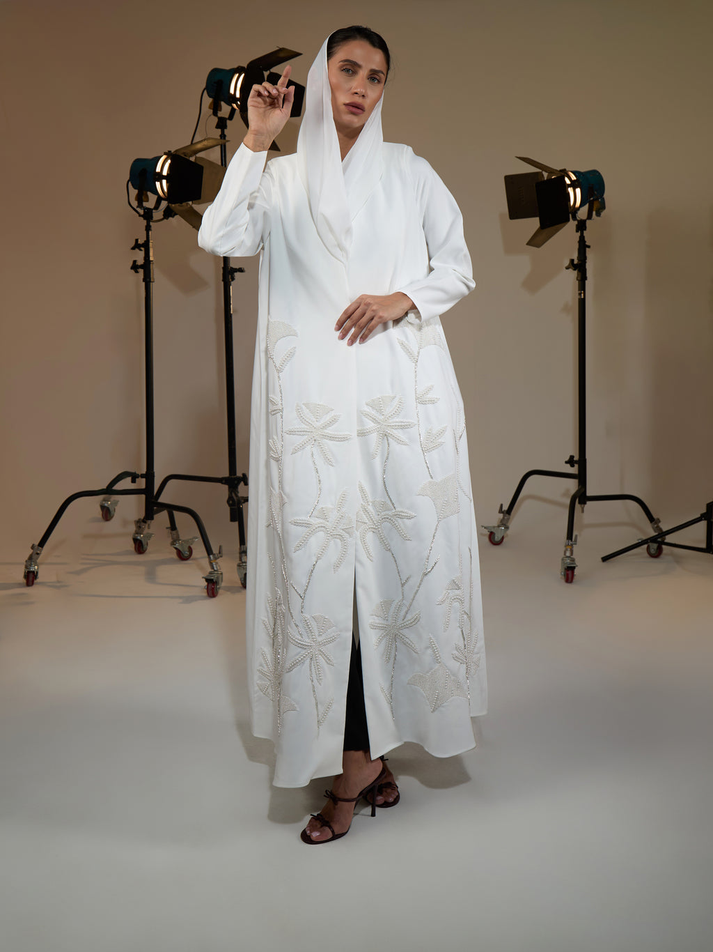 BRIDAL PEARL ABAYA