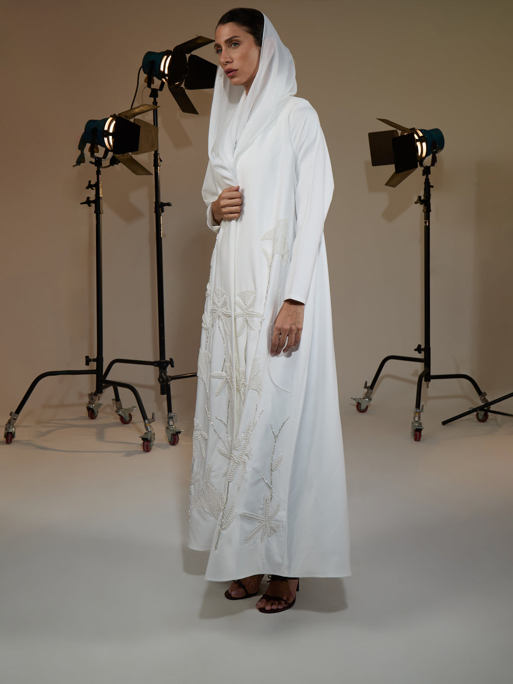 BRIDAL PEARL ABAYA