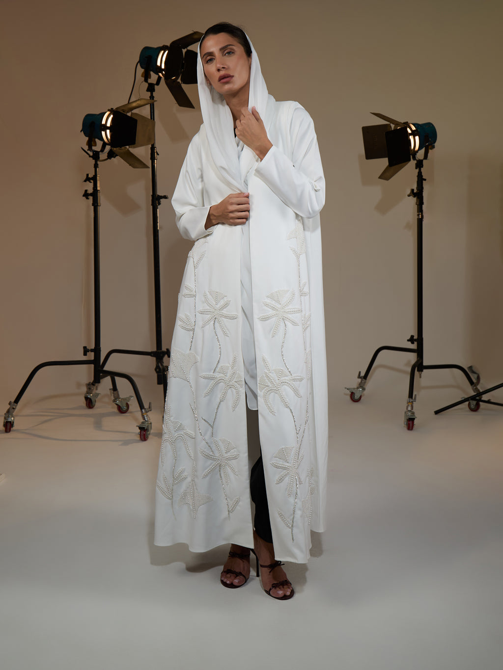 BRIDAL PEARL ABAYA