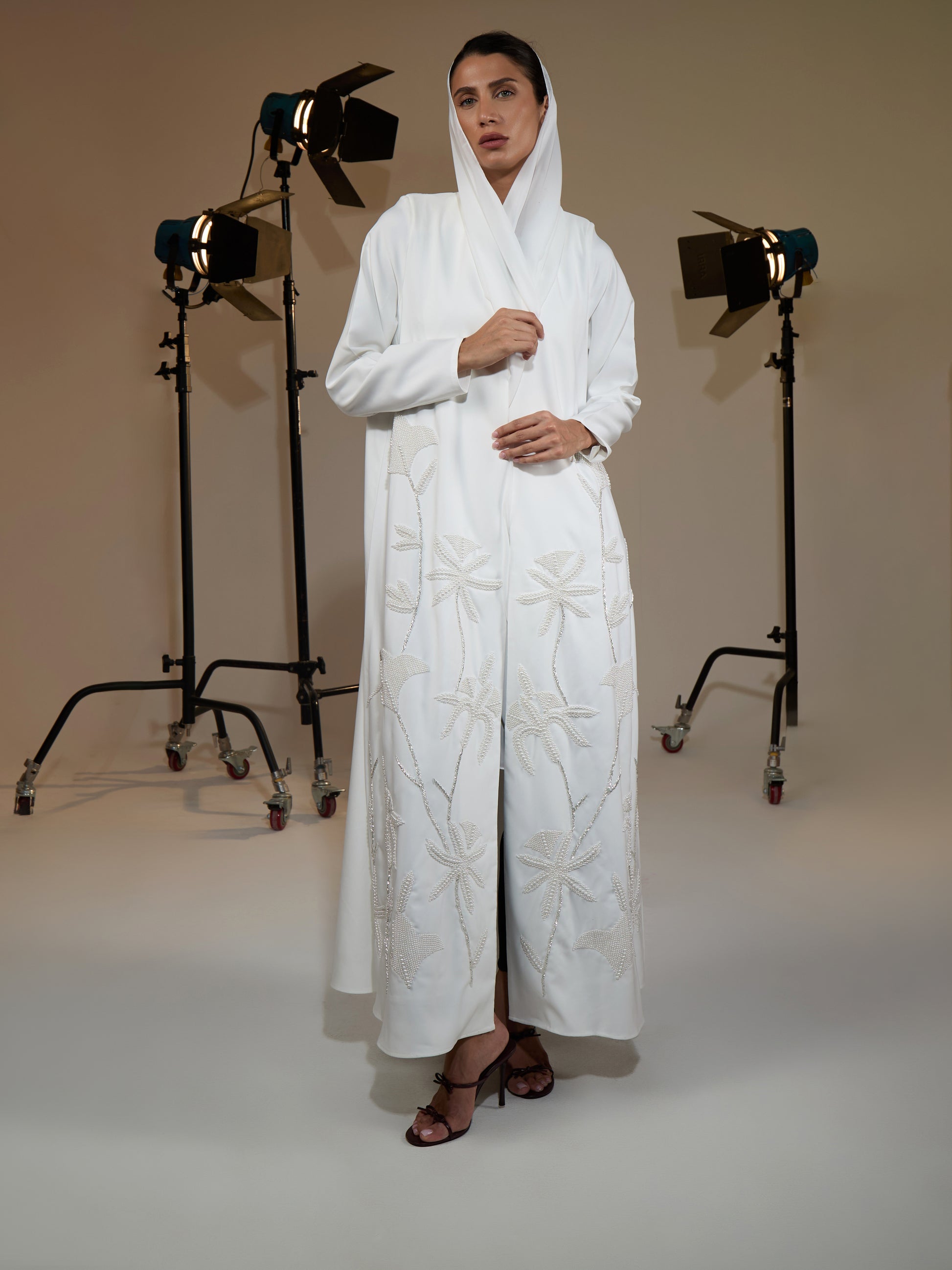 BRIDAL PEARL ABAYA