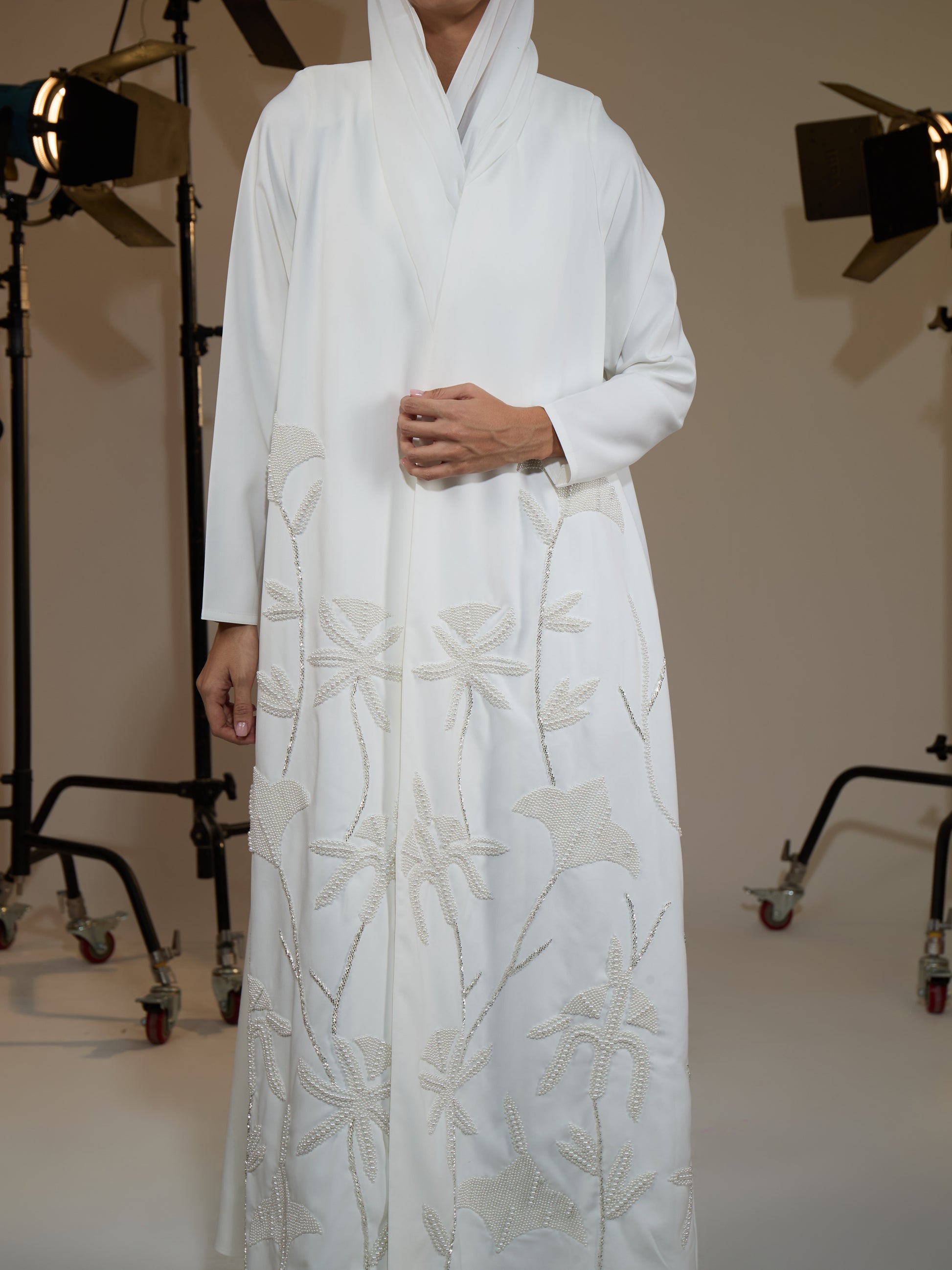 BRIDAL PEARL ABAYA