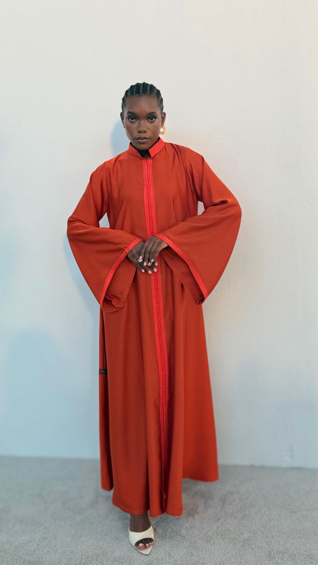 silk caftan