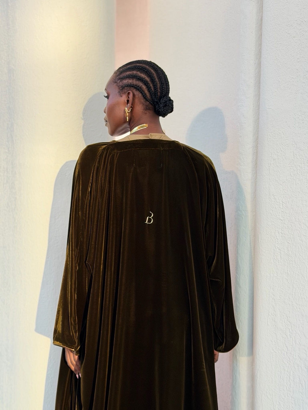 palm dress ,bisht