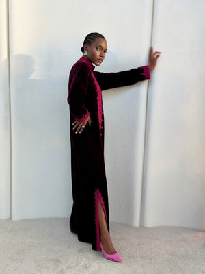 velvet morocoon jalabiyaa