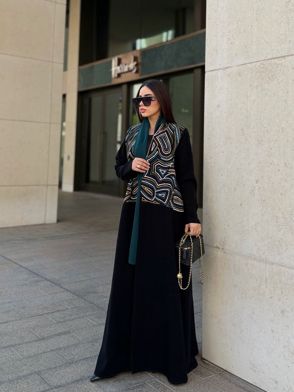 colorful abaya