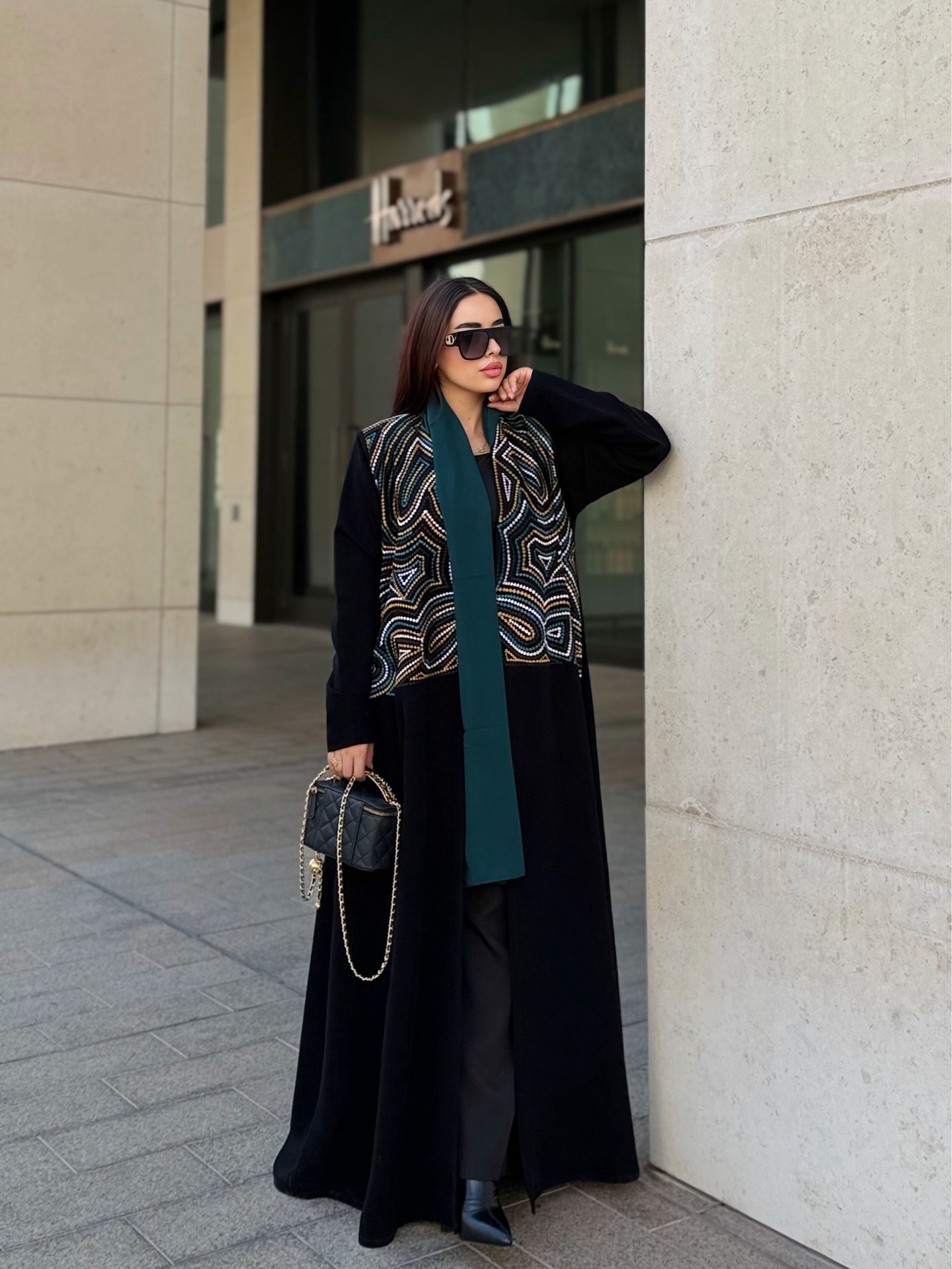 colorful abaya