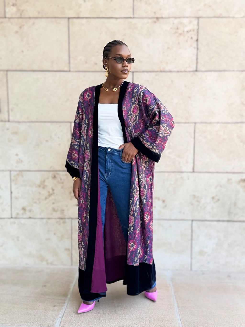 linen bisht