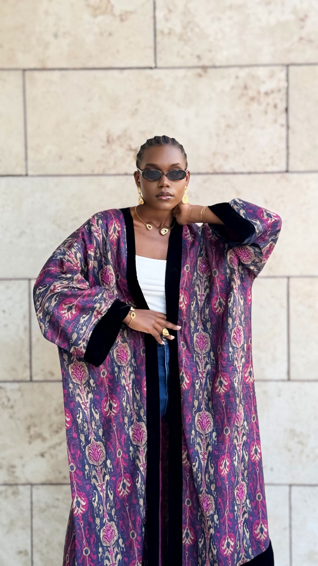 linen bisht