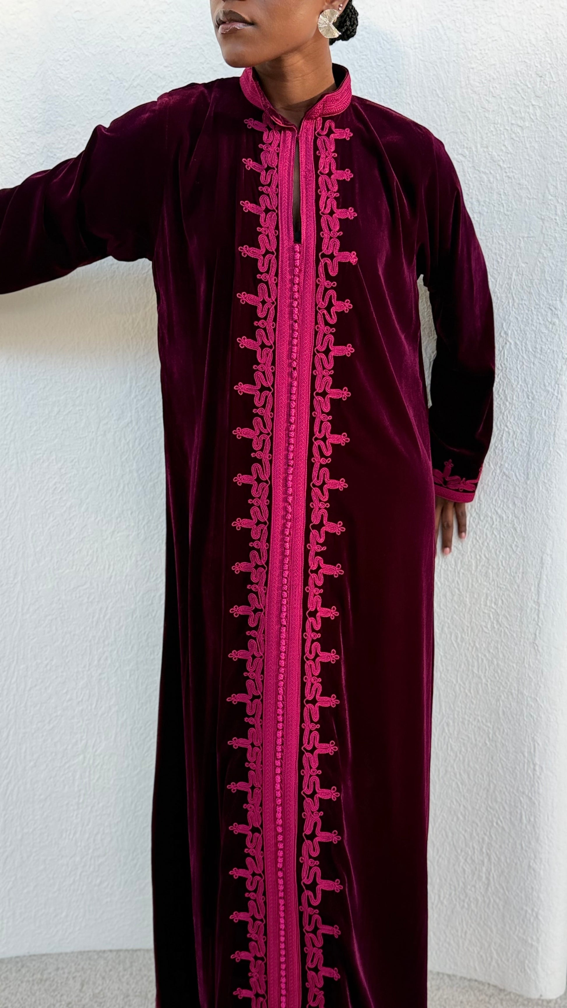 velvet morocoon jalabiyaa