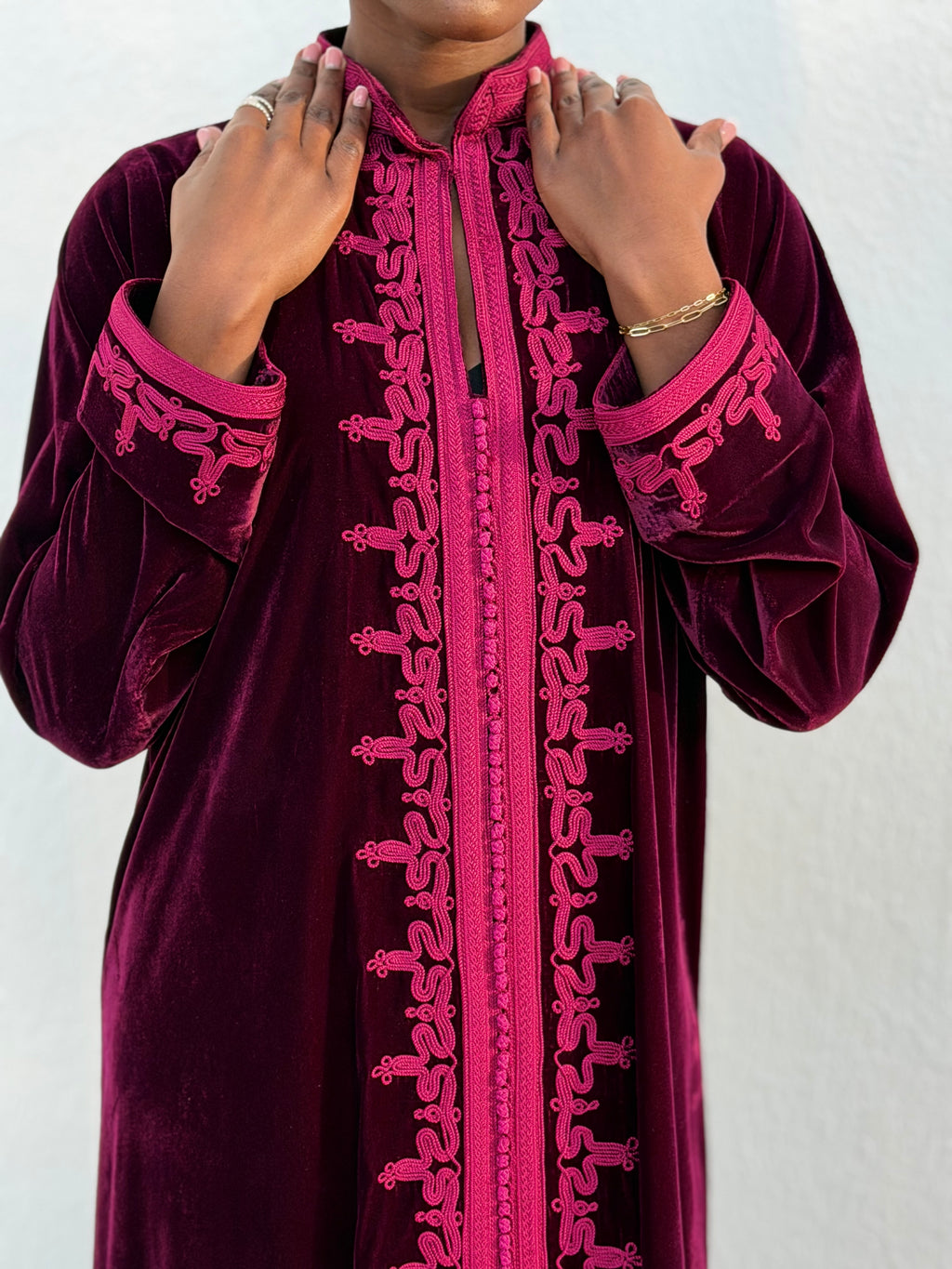 velvet morocoon jalabiyaa