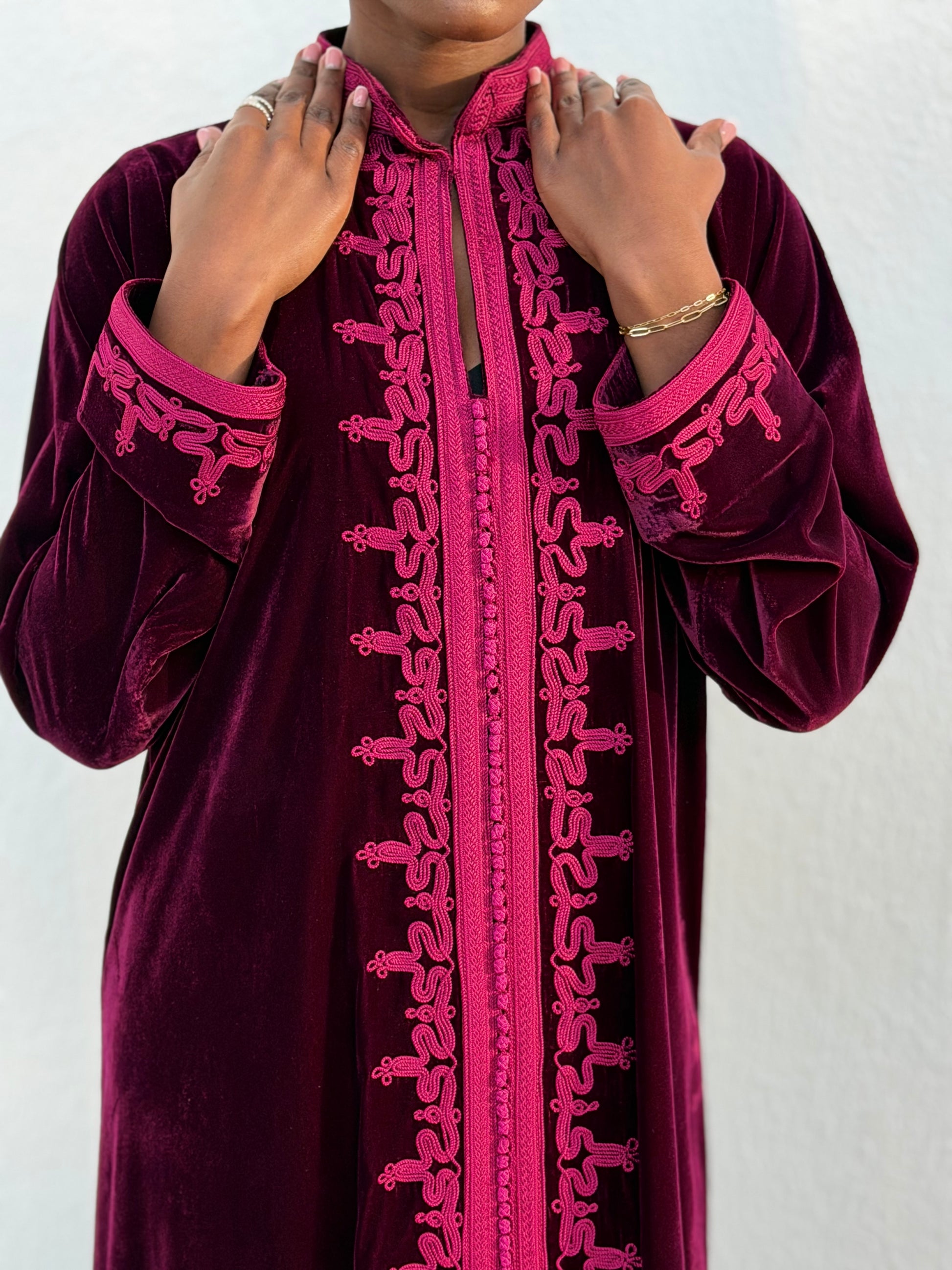 velvet morocoon jalabiyaa